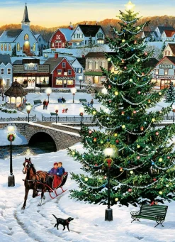 Cobble Hill - Village Tree - 1000 Piece Jigsaw Puzzle Outlet