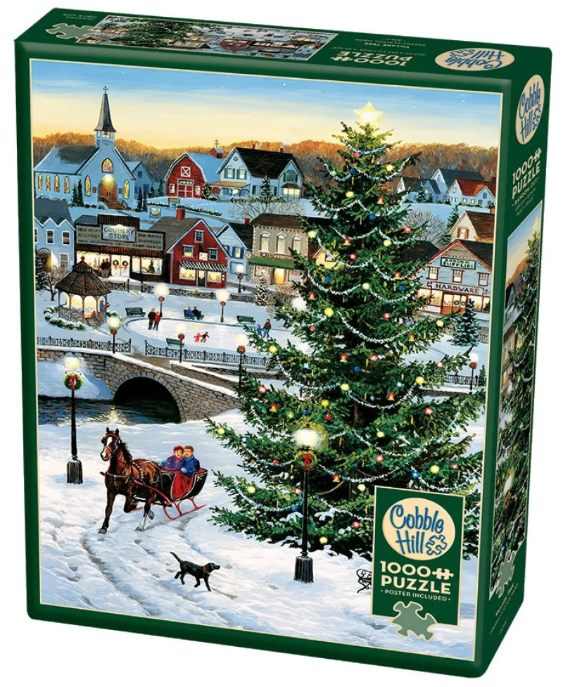 Cobble Hill - Village Tree - 1000 Piece Jigsaw Puzzle Outlet