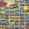 Cobble Hill - Vintage American Postcards - 1000 Piece Jigsaw Puzzle Best