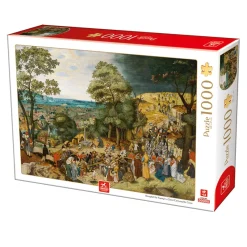 Deico Games Deico - Breughel the Younger - Christ Carrying the Cross - 1000 Piece Jigsaw Puzzle Clearance