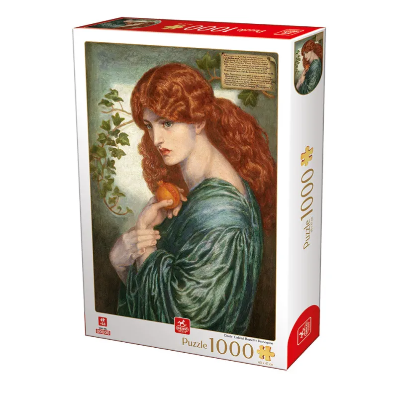 Deico Games Deico - Dante Gabriel Rossetti - Proserpine - 1000 Piece Jigsaw Puzzle Discount