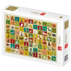 Deico Games Deico - Pattern Dogs - 1000 Piece Jigsaw Puzzle Outlet