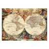 Dino - Antique World Map - 1000 Piece Jigsaw Puzzle Best