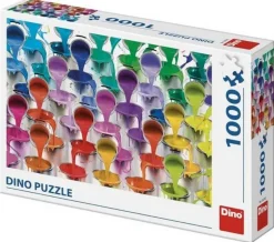 Dino - Colors - 1000 Piece Jigsaw Puzzle Clearance
