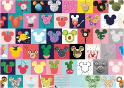 Dino - Mickey Ears - 1000 Piece Jigsaw Puzzle Fashion