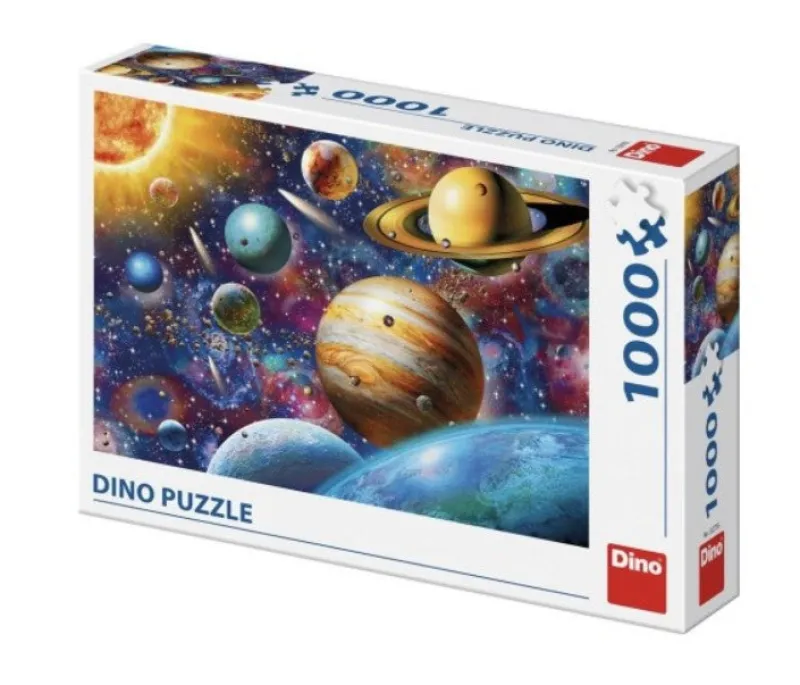 Dino - Planets - 1000 Piece Jigsaw Puzzle New