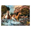 Dino - Secret Puzzle - Horses - 1000 Piece Jigsaw Puzzle Outlet