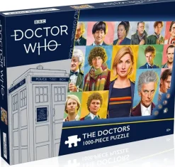 Winning Moves Doctor Who - The Doctors - 1000 Piece Jigsaw Puzzle Clearance