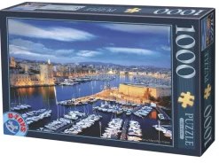 Dtoys - Port, Marseille, France - 1000 Piece Jigsaw Puzzle Fashion