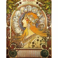 Dtoys - Alphonse Mucha : Zodiac - 1000 Piece Jigsaw Puzzle Sale