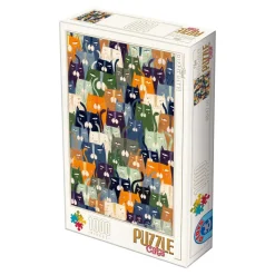 Dtoys - Andrea Kürti - Cats - 1000 piece jigsaw puzzle Discount