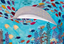 Dtoys - Andrea Kürti: Dolphin 1000 piece jigsaw puzzle Discount