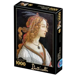 Dtoys - Botticelli Sandro : Idealised Portrait of a Lady - 1000 Piece Jigsaw Puzzle Sale
