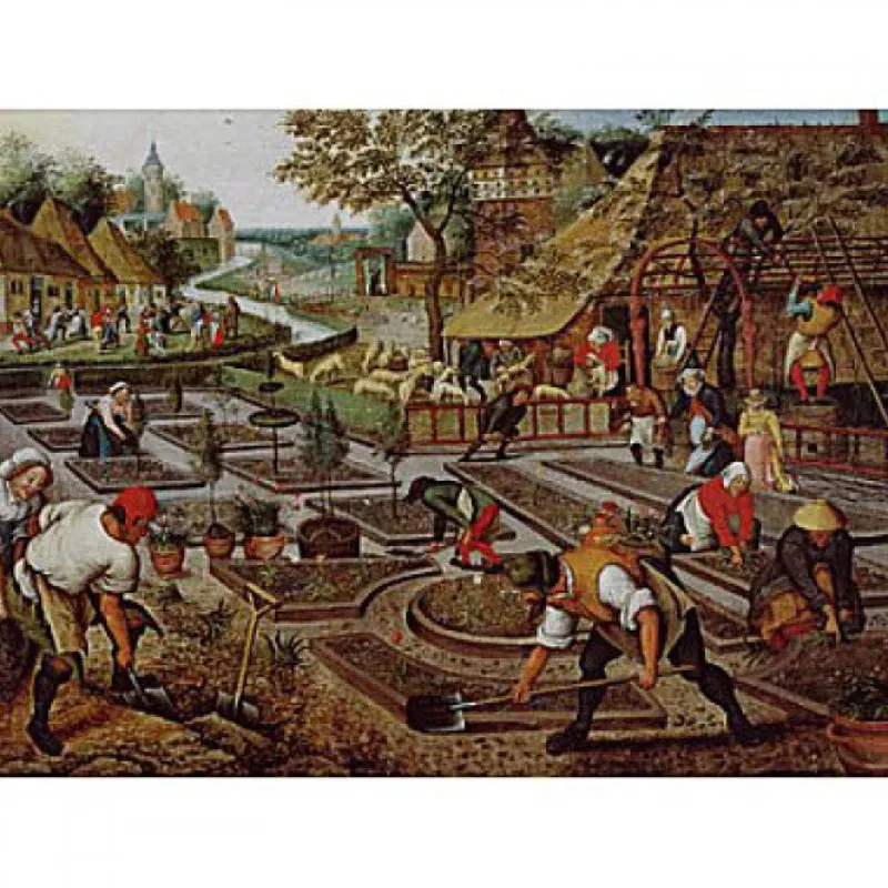 Dtoys - Brueghel : Spring - 1000 Piece Jigsaw Puzzle Fashion