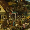 Dtoys - Brueghel Pieter - Flemish Proverb - 1000 Piece Jigsaw Puzzle Fashion