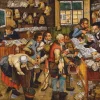 Dtoys - Brueghel Pieter the Younger: The Payment of the Tithes, 1617-1622 - 1000 Piece Jigsaw Puzzle Clearance