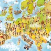 Deico Games Dtoys - Cartoon Collection - Map of Europe - 1000 Piece Jigsaw Puzzle Fashion