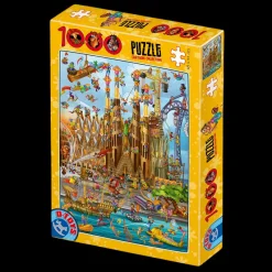 Dtoys - Cartoon Collection - Sagrada Familia - 1000 Piece Jigsaw Puzzle Outlet