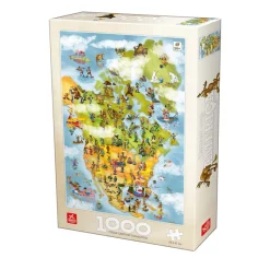Deico Games Dtoys - Cartoon Collection - USA - 1000 Piece Jigsaw Puzzle Clearance
