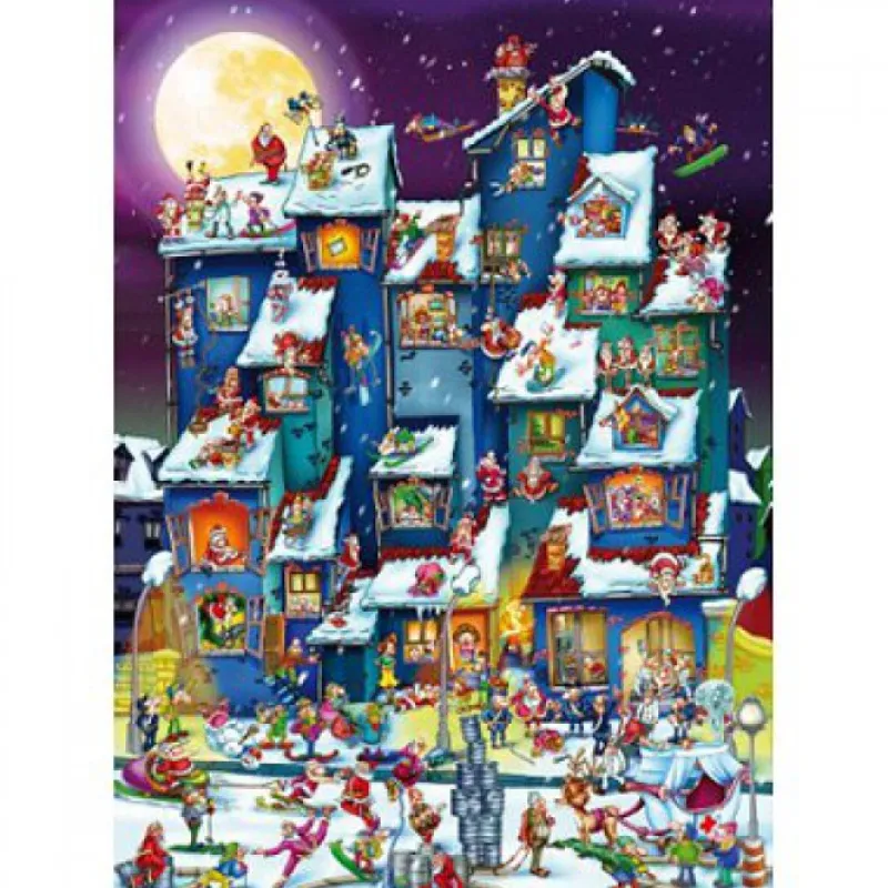 Dtoys - Cartoon Collection : Christmas Mess - 1000 Piece Jigsaw Puzzle Sale