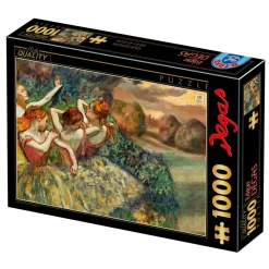 Dtoys - Degas Edgar - Four Dancers - 1000 Piece Jigsaw Puzzle Fashion