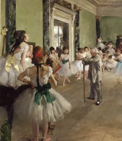 Dtoys - Degas Edgar: The Dance Class - 1000 Piece Jigsaw Puzzle Online