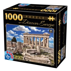 Dtoys - Discover Europe - Acropolis - 1000 Piece Jigsaw Puzzle Discount