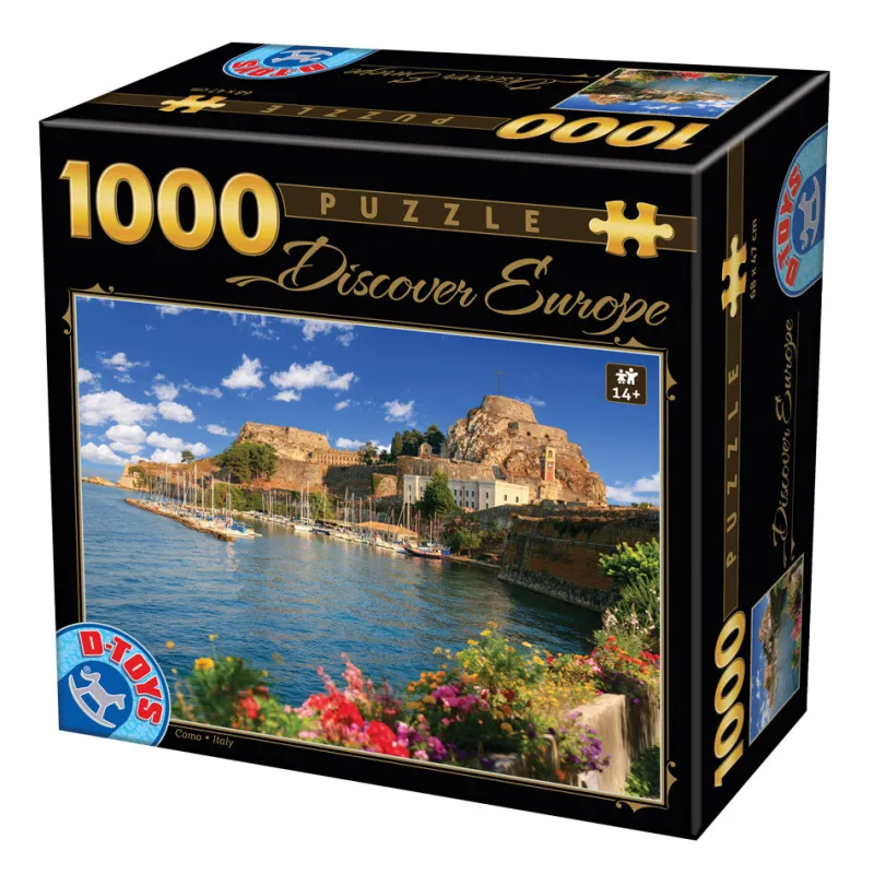 Dtoys - Discover Europe - Como, Italy - 1000 Piece Jigsaw Puzzle Sale