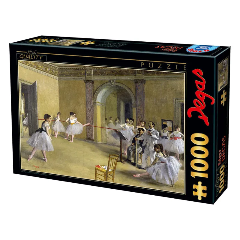 Dtoys - Edgar Degas - The Dance Foyer at The Opera - 1000 Piece Jigsaw Puzzle Clearance
