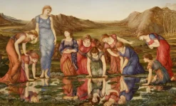 Dtoys - Edward Burne-Jones: The Mirror of Venus, 1875 - 1000 Piece Jigsaw Puzzle Sale