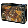 Dtoys - Egon Schiele - Crescent of Houses - 1000 Piece Jigsaw Puzzle Hot