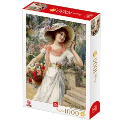 Dtoys - Emile Vernon - The Flower Garden - 1000 Piece Jigsaw Puzzle Hot