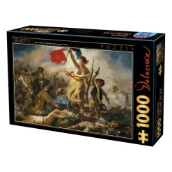 Dtoys - Eugène Delacroix: Liberty Leading the People 1000 piece jigsaw puzzle Fashion
