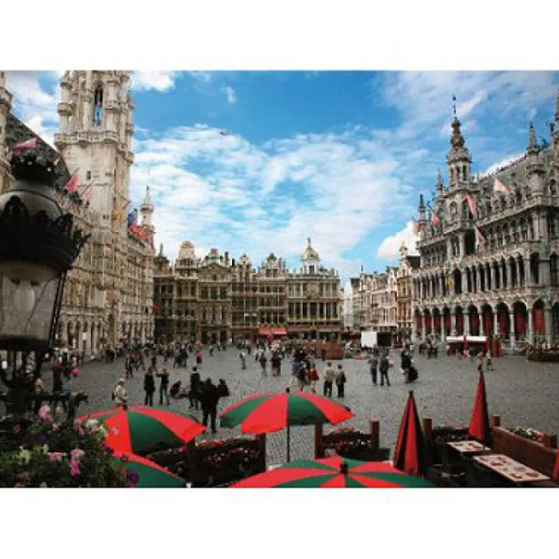 Dtoys - Famous Places : Brussels, Belgium - 1000 Piece Jigsaw Puzzle New
