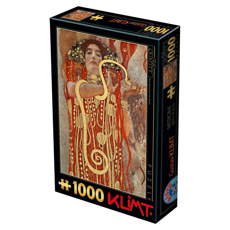 Dtoys - Gustav Klimt - Hygieia, 1900 - 1000 Piece Jigsaw Puzzle Best