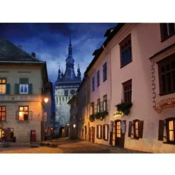 Dtoys - Jigsaw Puzzle - 1000 Pieces - Romania : Schasburg, Sighisoara - 1000 Piece Jigsaw Puzzle New