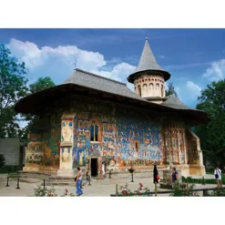 Dtoys - Jigsaw Puzzle - 1000 Pieces - Romania : Voronet Monastery - 1000 Piece Jigsaw Puzzle Outlet
