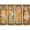 Dtoys - Jigsaw Puzzle - 1000 Pieces - Alphonse Mucha : Times of Day - 1000 Piece Jigsaw Puzzle Sale