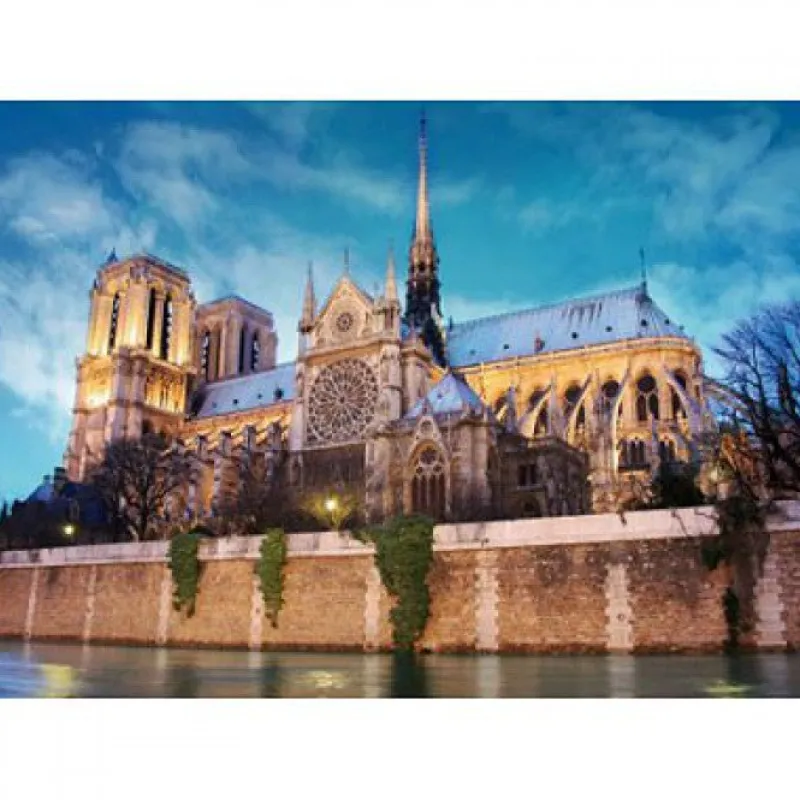 Dtoys - Jigsaw Puzzle - Notre Dame Cathedral, Paris - 500 Piece Jigsaw Puzzle Best
