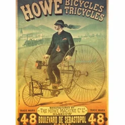 Dtoys - Jigsaw Puzzle - Vintage Posters : Howe Tricycles - 1000 Piece Jigsaw Puzzle Discount