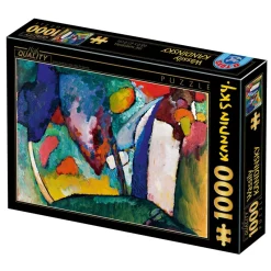 Dtoys - Kandinsky Vassily - The Waterfall - 1000 Piece Jigsaw Puzzle Discount
