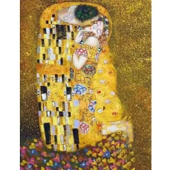 Dtoys - Klimt : The Kiss - 1000 Piece Jigsaw Puzzle New