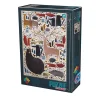 Dtoys - Kürti - Wild Animals - 500 Piece Jigsaw Puzzle Fashion