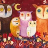 Dtoys - Kurti Andi - Owls - 1000 Piece Jigsaw Puzzle New