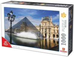 Dtoys - Le Louvre, Paris - 1000 Piece Jigsaw Puzzle New