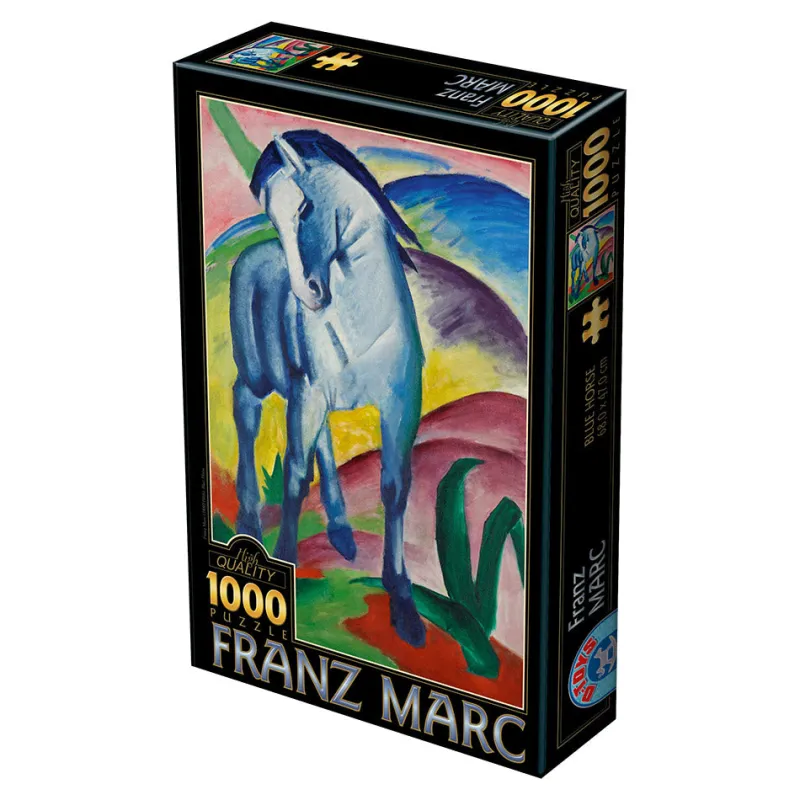 Dtoys - Marc Franz: Blue Horse - 1000 Piece Jigsaw Puzzle Clearance
