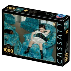 Dtoys - Mary Cassatt : Little Girl in a Blue Armchair - 1000 Piece Jigsaw Puzzle Hot