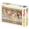 Dtoys - Mucha Alfons - Seasons - 1000 Piece Jigsaw Puzzle New