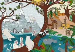 Deico Games Dtoys - Nature Collection - Summer and Winter - 1000 Piece Jigsaw Puzzle Hot