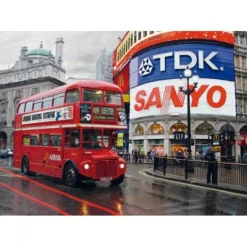 Dtoys - Nocturnal Landscapes : Piccadilly Circus, London - 1000 Piece Jigsaw Puzzle New